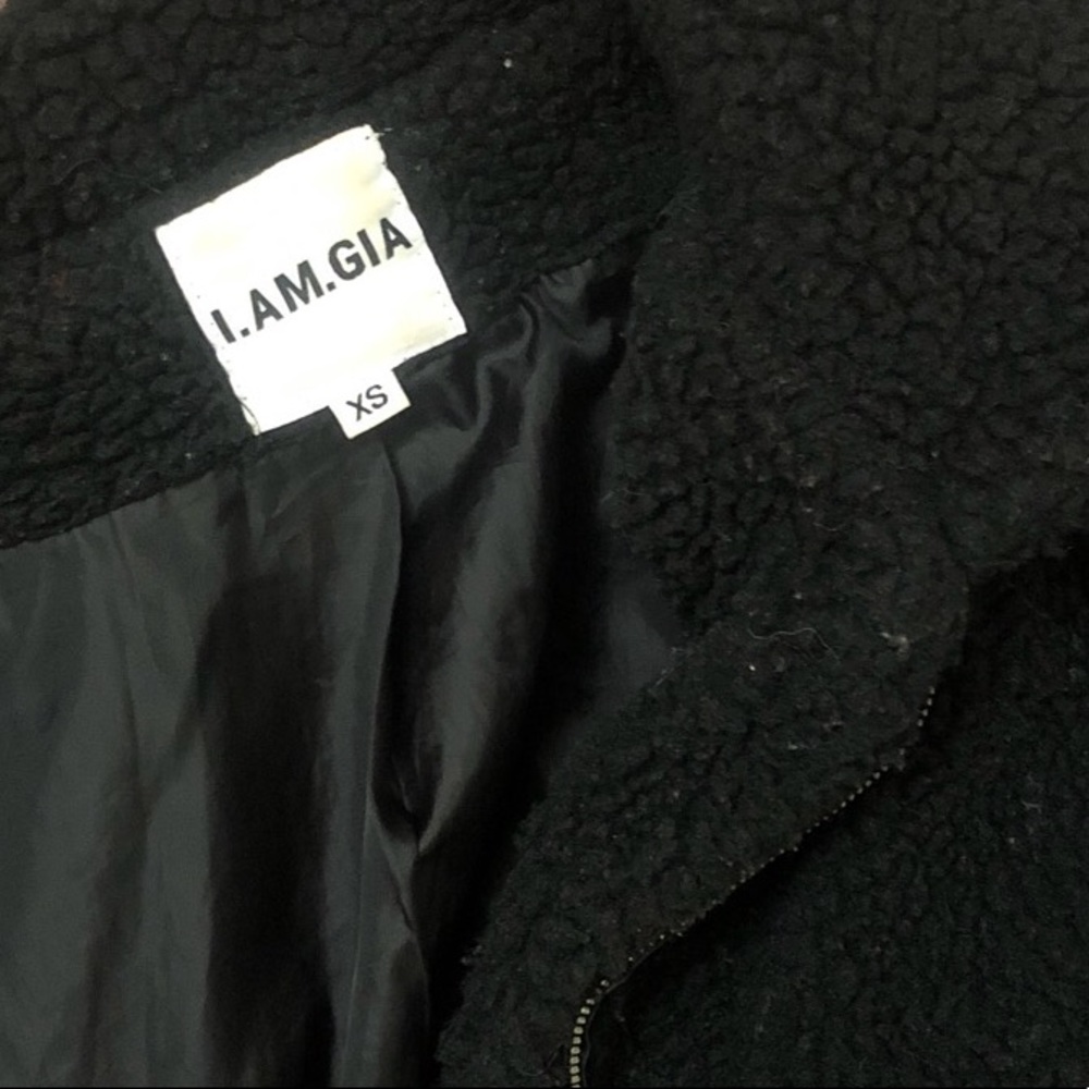 I.AM.GIA pixie coat in black